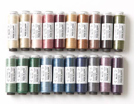 Punchneedle Thread Assortment Of 20 Colours