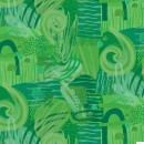 Quilt Backs Col.103 Green (274cm)