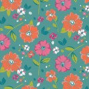 Floral Dreams Col 101 Blossom Aqua - Due Sept/Oct