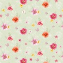 Spring Fields Col 103 Floral Jacquard Green - Due Jan/Feb