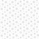 White Christmas Col 104 Snowflake White/Silver - Due May/June