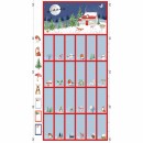 Christmas Eve Advent Col 101 Blue/Red (60cm) - Due May/June