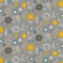 Fields of Gold Col 102 Flowers Mid Grey - Due Mar/Apr